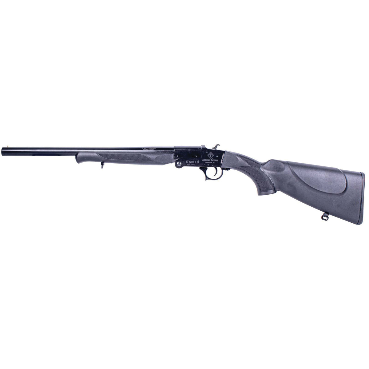 ATI Nomad 20 Gauge 18.50" Break/Single Shot, Black - Ati