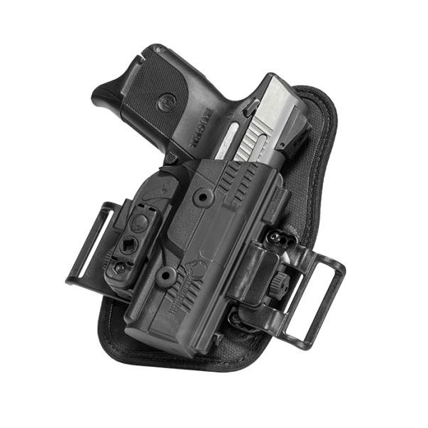 Alien Gear Shape Shift Slide S&W M&P9 4.25" Barrel RH OWB Holster, Black - SSSL-0396-RH