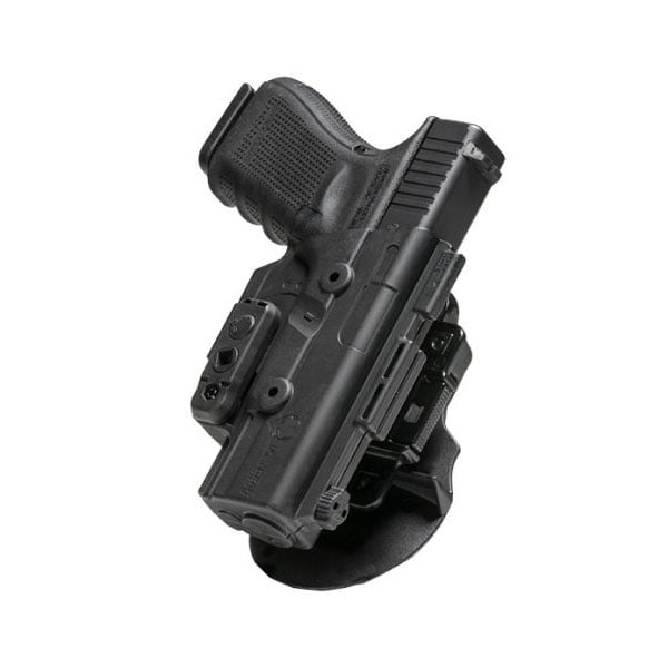 Alien Gear ShapeShift Paddle Glock 26 RH OWB Holster, Black - SSPA-0066-RH-R-15