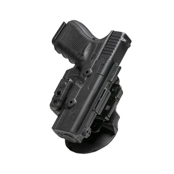 Alien Gear ShapeShift Paddle Springfield XD Mod 2 Subcompact RH OWB Holster, Black - SSPA-0694-RH-R-15