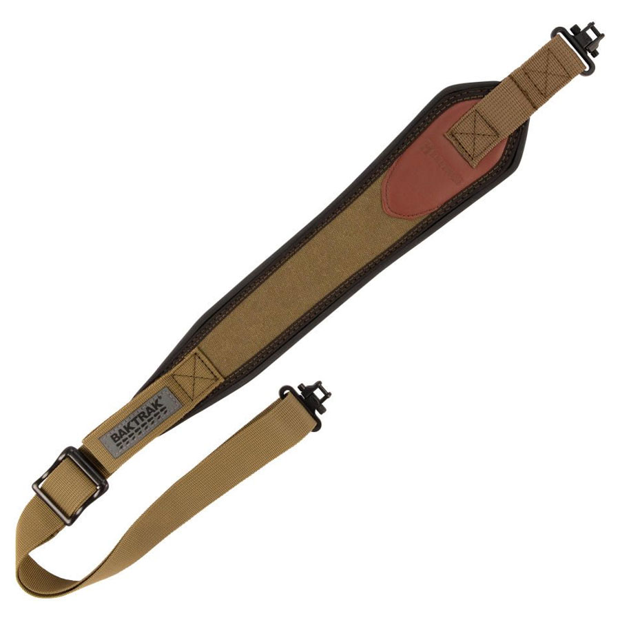Allen Heritage BakTrak Padded Two Point Rifle Sling, Olive Green - 8110 - Allen