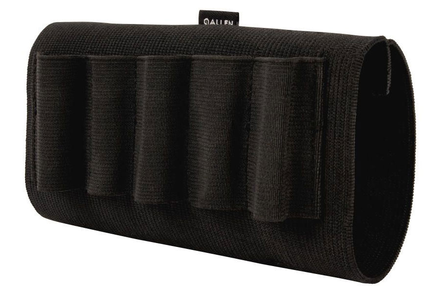 Allen Shotgun Buttstock Shell Holder, Black - 205 - Allen