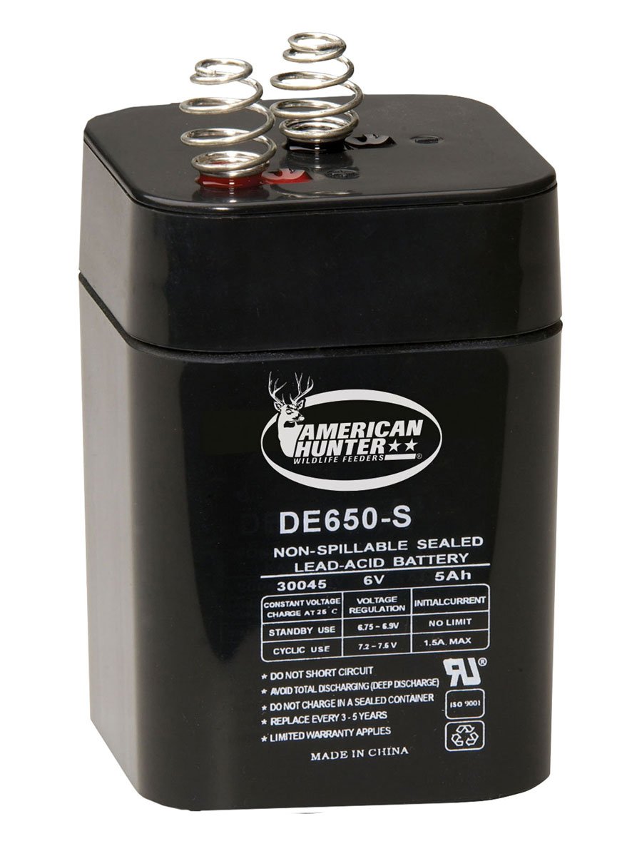 American Hunter HR Rechargeable Battery, 6 Volt, 5 mAh - DE30053 - Sports South