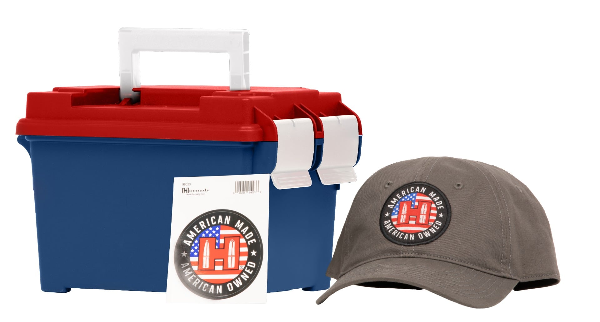 Hornady America 250th Anniversary 6.5 Creedmoor 140gr BTHP Match 250rd Ammo Can - 81479