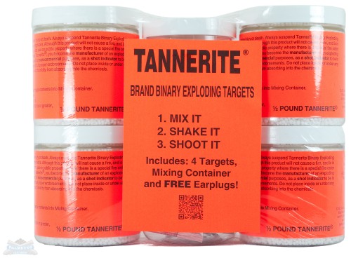 Tannerite 1/2 lb 4 Pack Targets 1/2BR - Tannerite