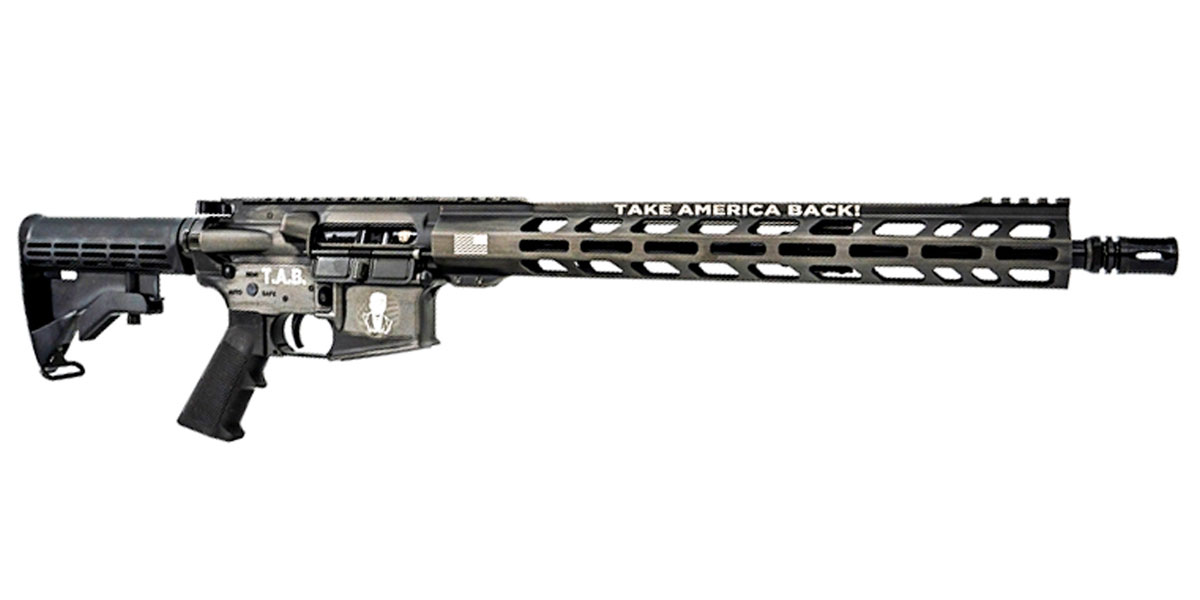ANDRO Trump TAB 5.56x45 AR-15 Rifle, Black - ANDR55616BBTRMPCTD - Andro Corp Industries