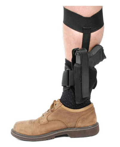 BLACKHAWK! Nylon 3-4" Ankle Holster, Black - 40AH01BK - Blackhawk!