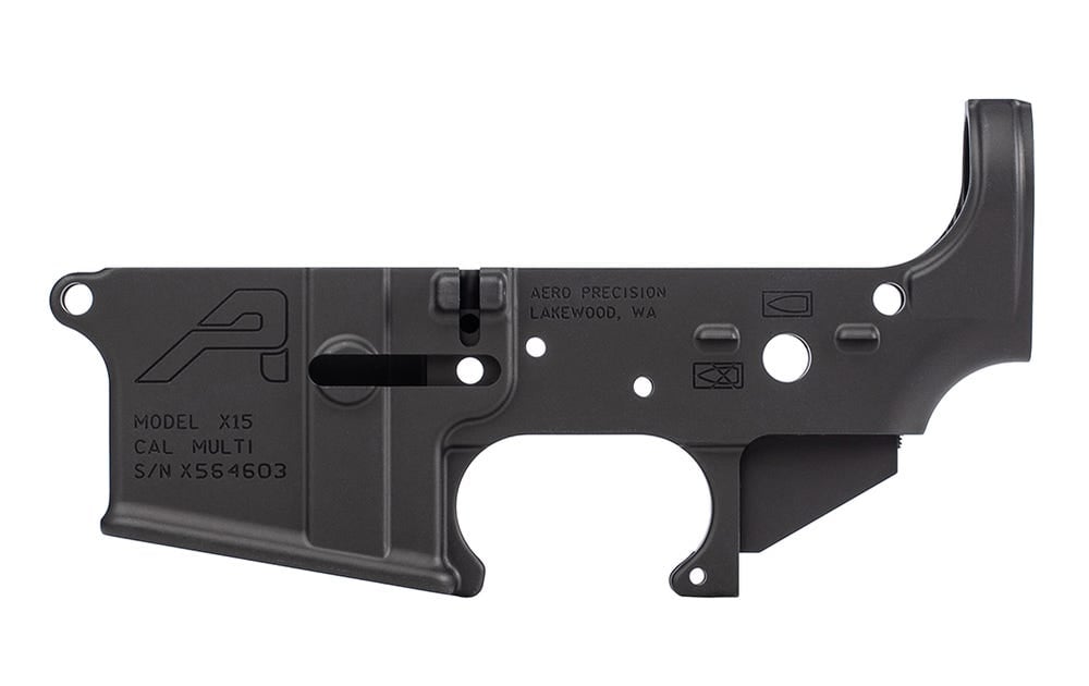 Aero Precision AR15 Stripped Lower Receiver, Gen 2 - Anodized - Aero Precision