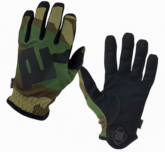 Apex Protective APEX 1.0 High Dexterity Gloves, Woodland Camo - Medium