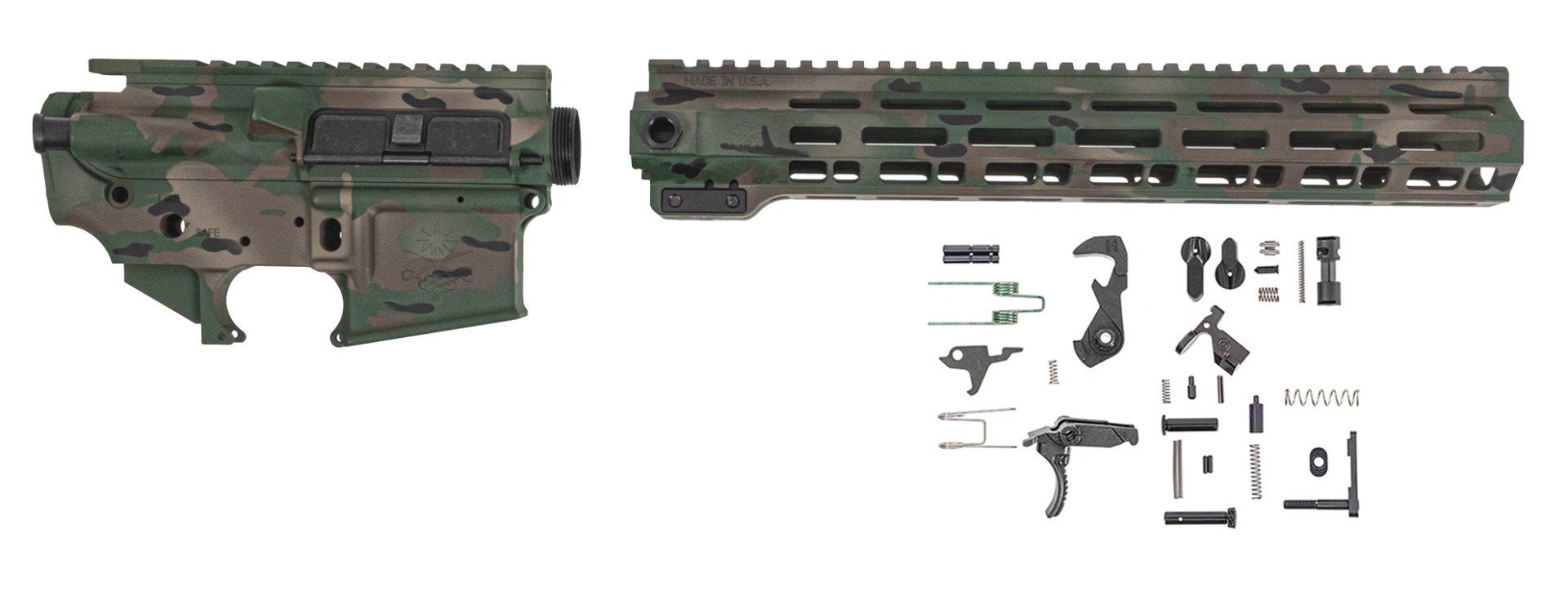 SABRE-15 April Builders Kit W/ Lower Parts Kit, Multi Cam Woodlands - Palmetto State Armory