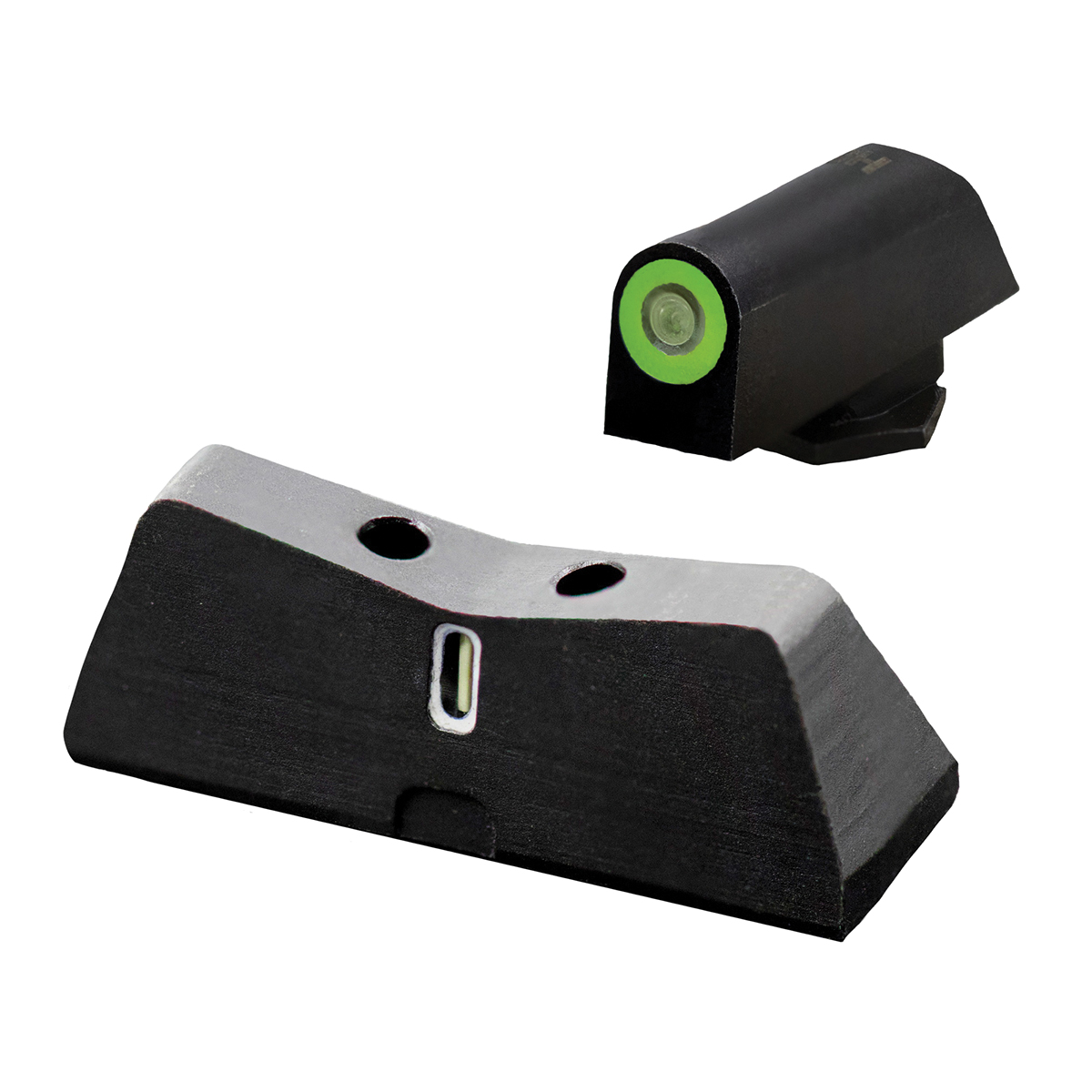 XS Sights DXT2 Standard Dot Night Sight Set Front/Rear, Green/White