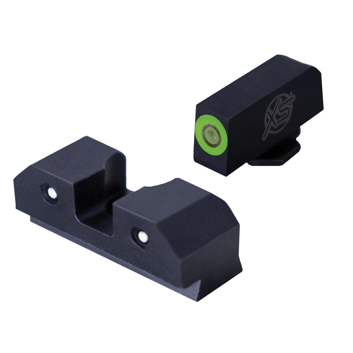 XS Sights R3D Night Sight Set Front/Rear, Green - XS Sights