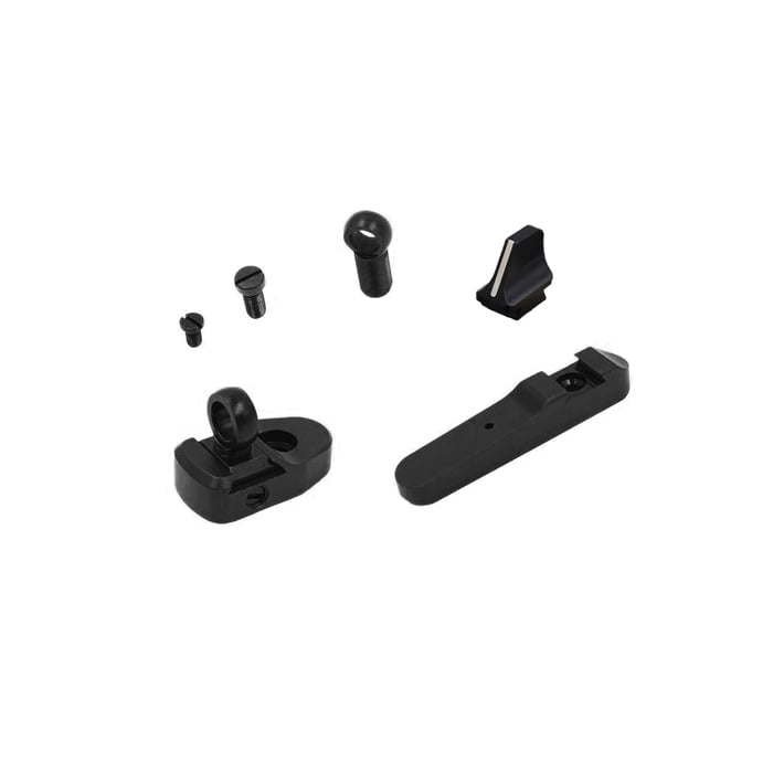 XS Sights Ghost Ring Sight Set Front/Rear, White - Xs Sights