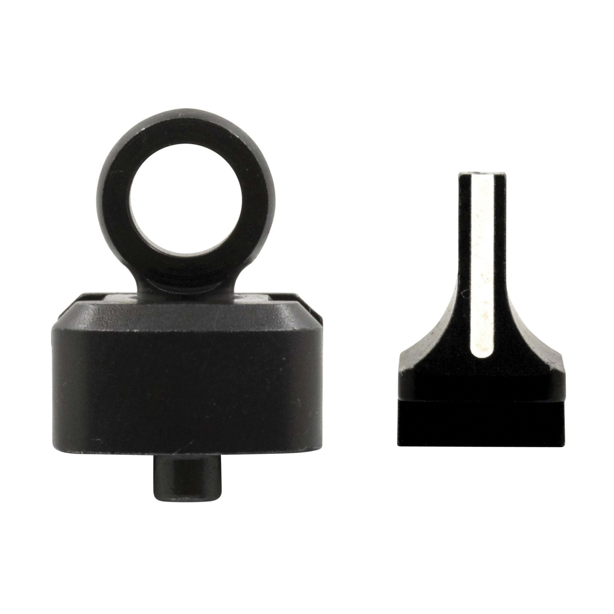 XS Sights Ghost Ring Sight Set Front/Rear, White - Xs Sights