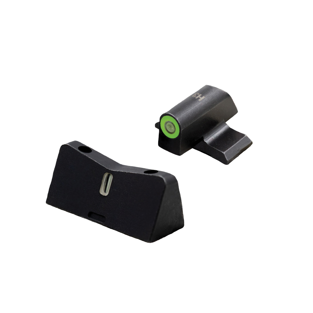 XS Sights DXT2 Standard Dot Night Sight Set Front/Rear, Green/White