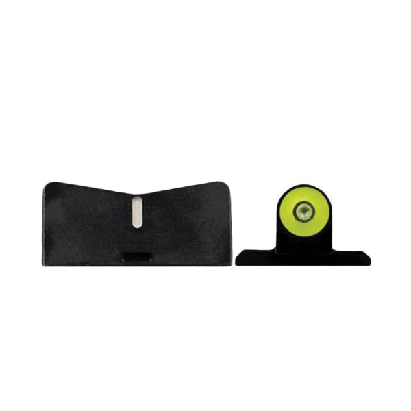 XS Sights DXW2 Big Dot Night Sight Set Front/Rear, Yellow/White - Xs Sights