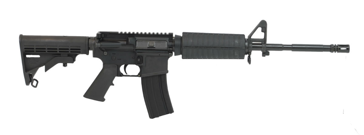 PSA PA-15 16"CHF M4 Carbine 5.56 NATO Premium Classic AR-15 Rifle, Black - Palmetto State Armory