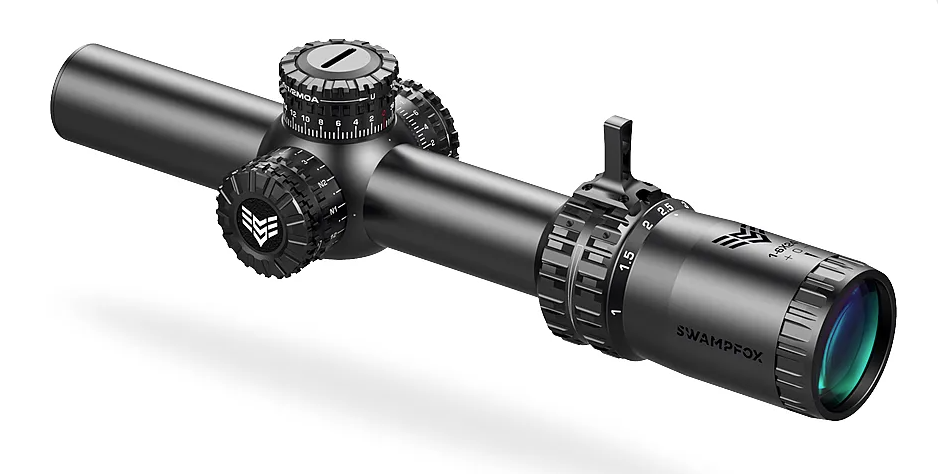 Swampfox Arrowhead Series 1-10X24 SFP Red IR BDC 30mm Tube Riflescope - ARH11024-B - Swampfox Optics