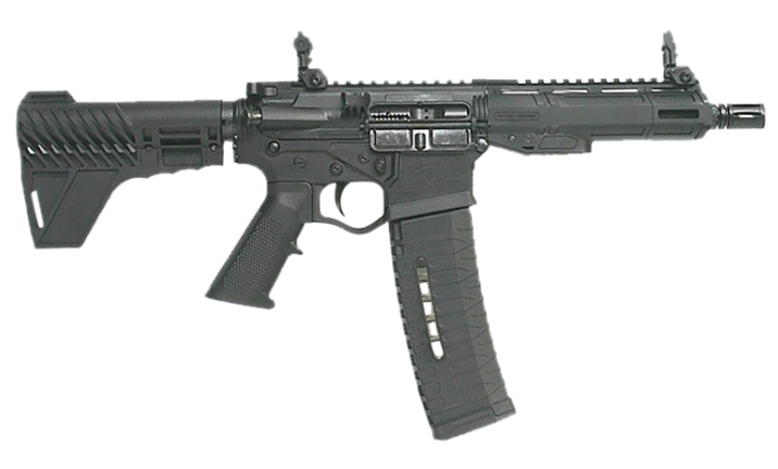 ATI Alpha Maxx 5.56X45mm 7.5" 60rd Pistol, Black - GAX5567ML60 - Ati