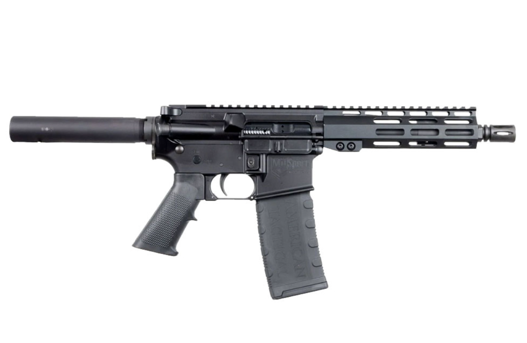 ATI Mil-Sport 5.56 AR Pistol, Blk - ATIG15MS556ML7 - Ati