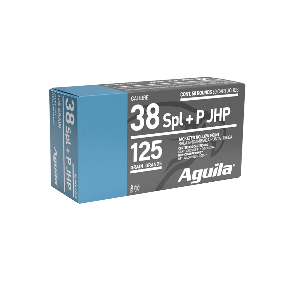 Aguila .38 Special 125 gr JHP 50rds - Aguila