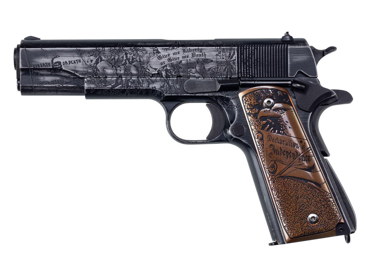 Auto-Ordnance Revolution 1911 5" .45 ACP Pistol, Midnight Blue Cerakote - 1911BKOC7 - Thompson