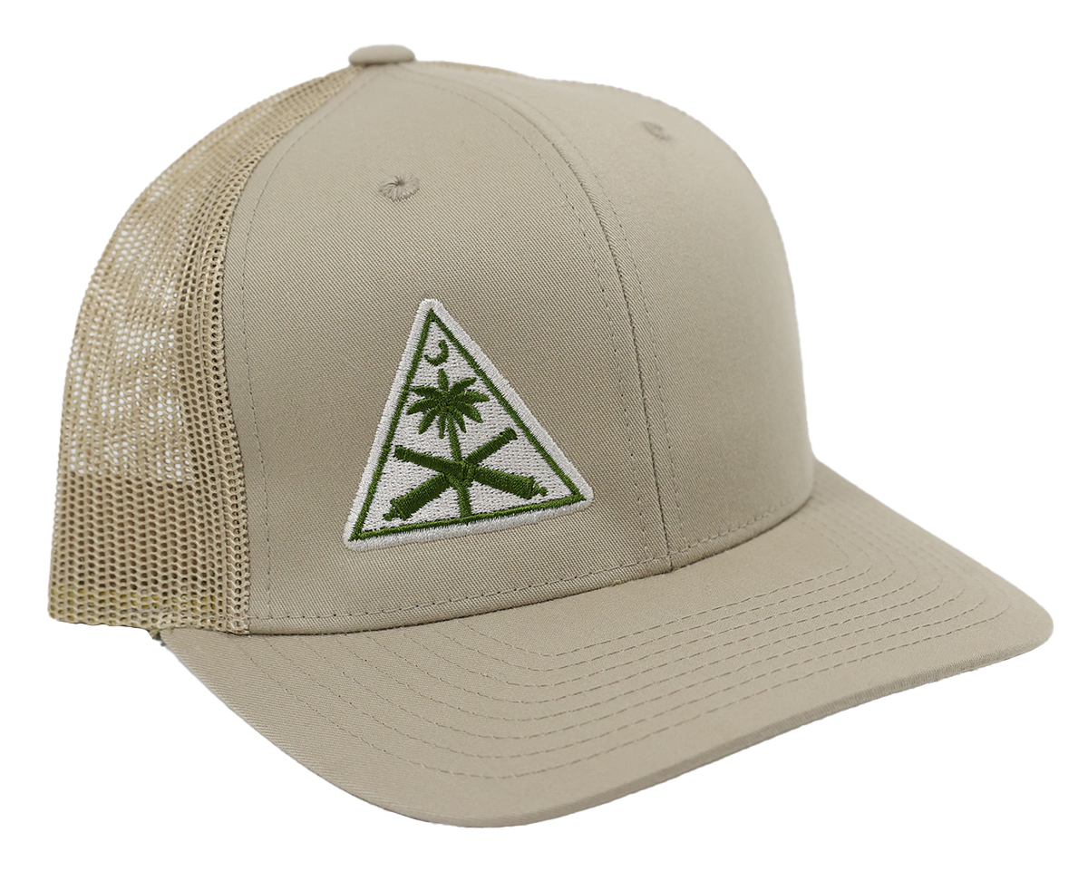 Soviet Arms AK Roll Mark Trucker Hat - Khaki - Soviet Arms