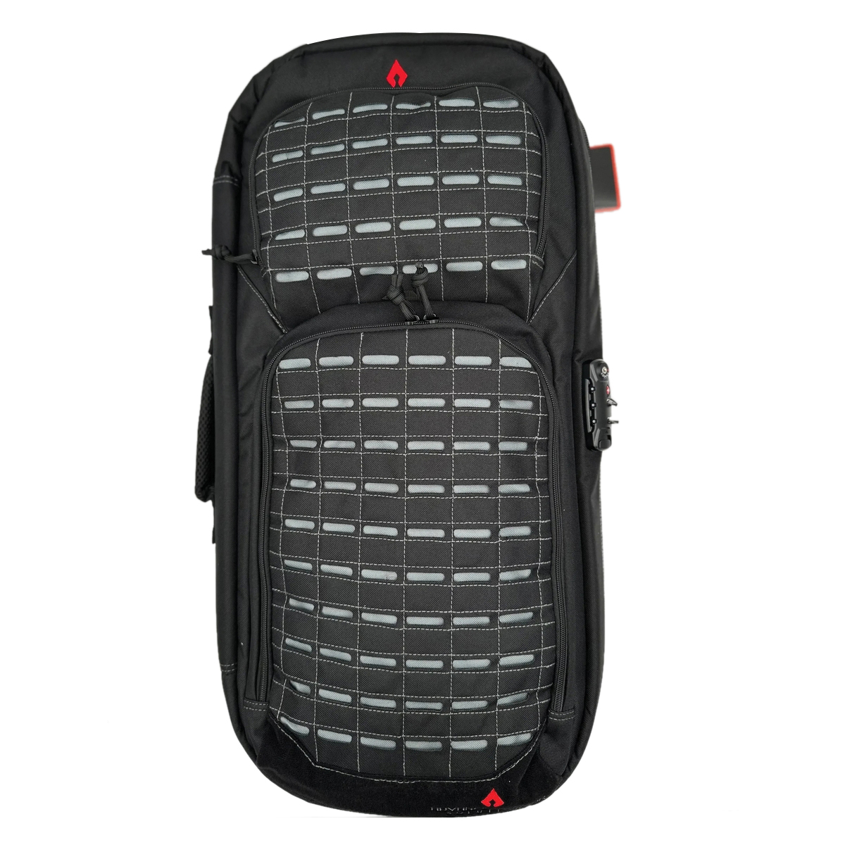 Advance Warrior Solutions Frame 28" x 13" x 5" Rifle Backpack w/TSA Lock, Black/Gray - Advance Warrior Solutions