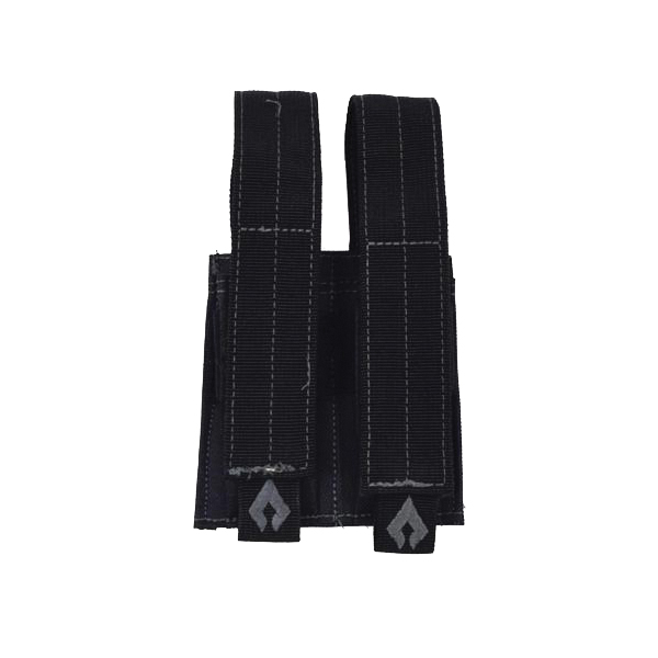 Advance Warrior Solutions Pistol Double Magazine Pouch, Black