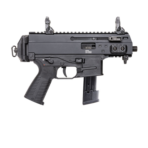 B&T APC9K Pro Threaded 9mm Pistol, Black - BT-36045-S - B&T