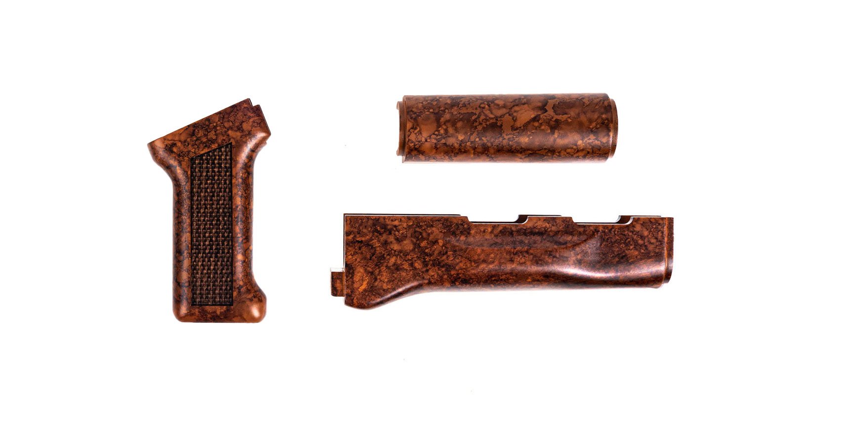 PSA AK Imitation "Bakelite" Furniture Set Without Stock - Palmetto State Armory