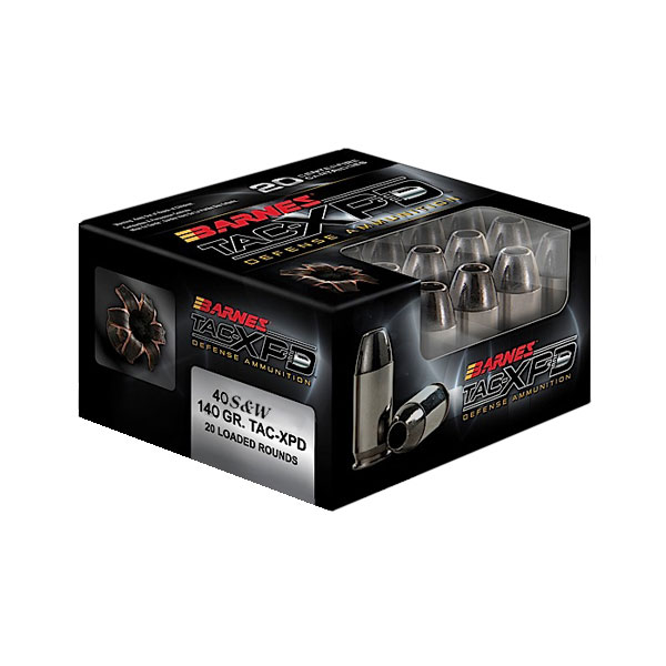 Barnes TAC-XPD 80 gr TAC-XP .380 ACP Ammunition, 20 Rounds - 21552 - Barnes