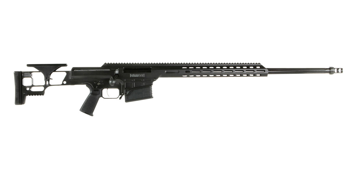 Barrett MRAD SMR 26" .338 Lapua Bolt Action Rifle Fixed Stock 26" Barrel, Black Cerakote - 18502 - Barrett