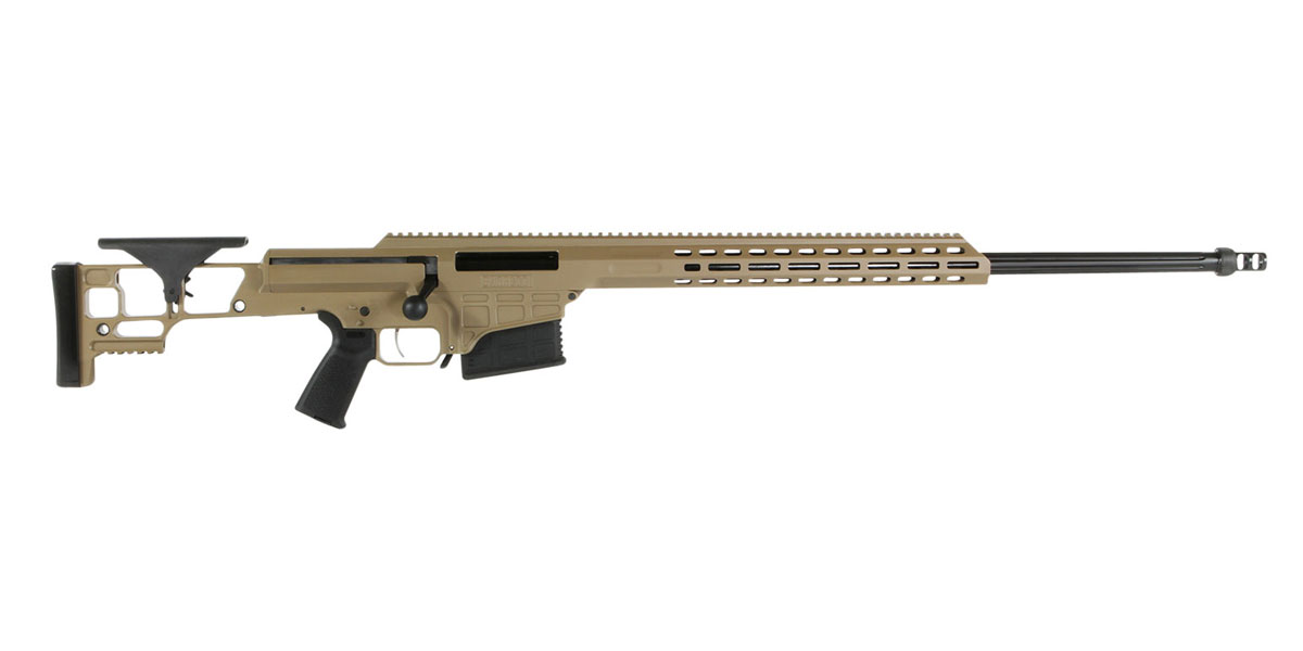 Barrett MRAD SMR .338 Lapua Bolt Action Rifle Fixed Stock 26" Barrel,  FDE - 18503 - Barrett
