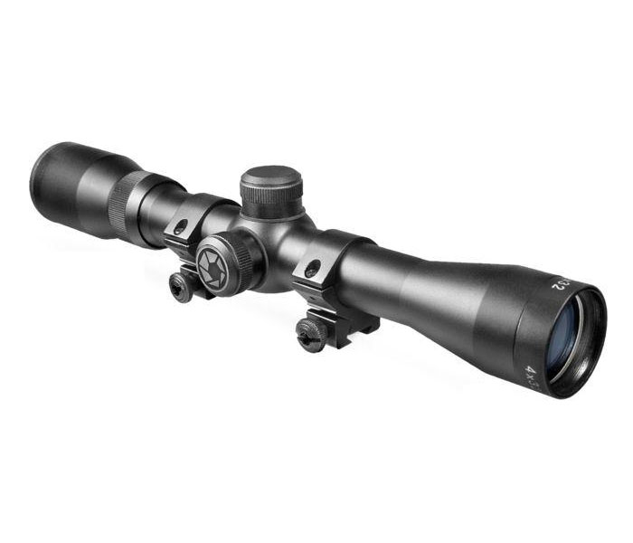 Barska Plinker 22 4x32mm Rifle Scope, Black - AC10039 - Barska