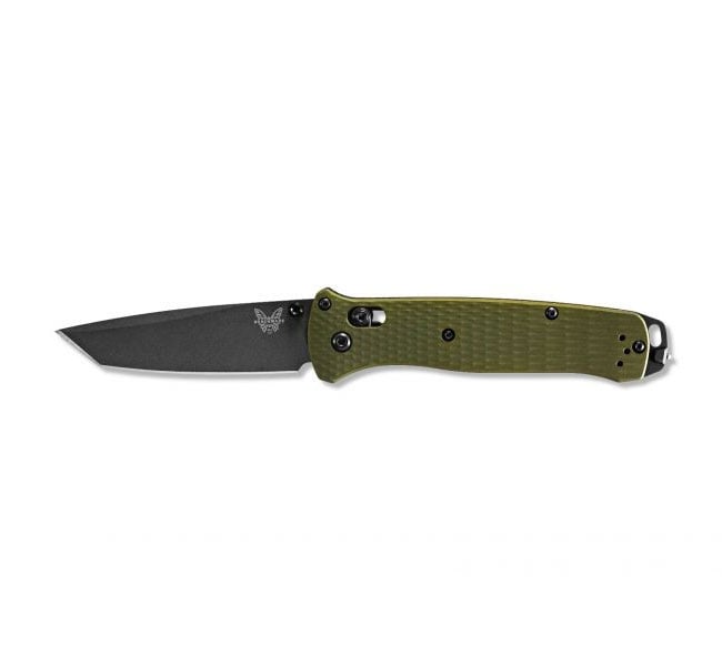 Benchmade Bailout Tanto Folding Knife, Woodland Green - 537GY-1 - Benchmade