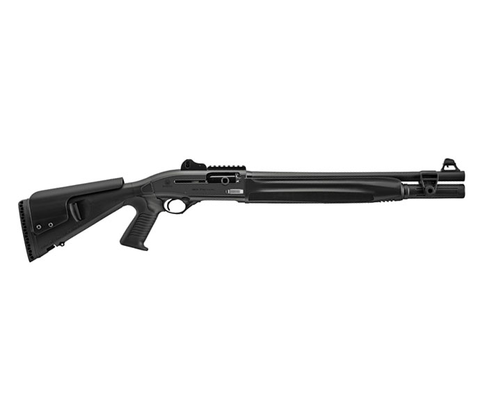 Beretta 1301 Tactical Semi Automatic 12 Gauge Shotgun With Pistol Grip, Black - J131TP18N - Beretta