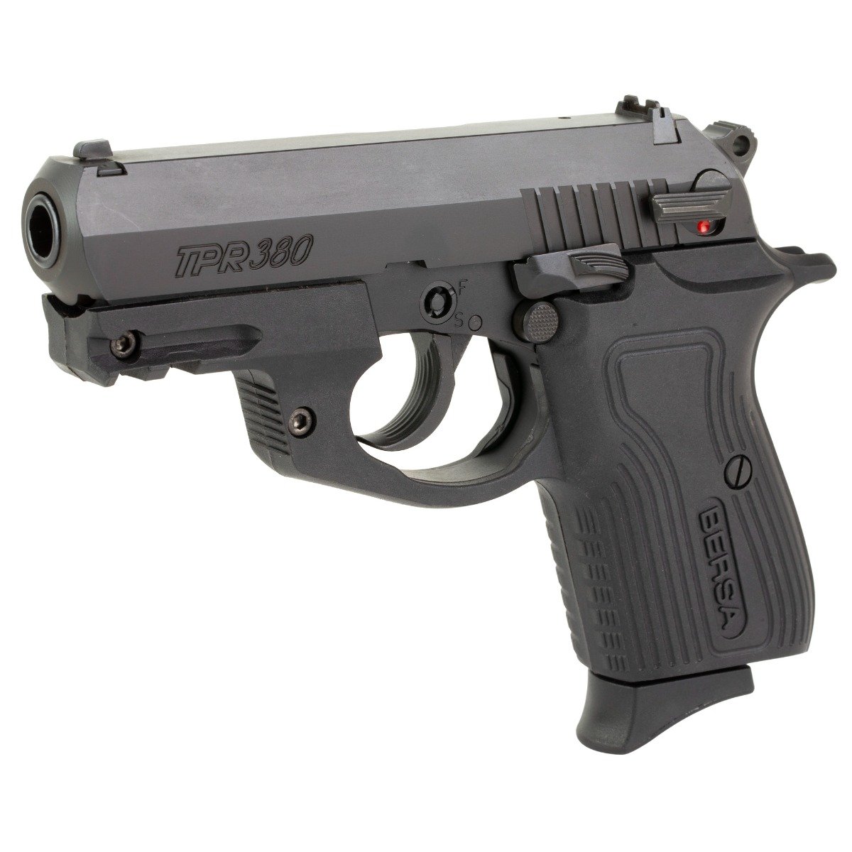 Bersa TPR .380 ACP Pistol, 3.5" Barrel, Black - TPR380M - Bersa