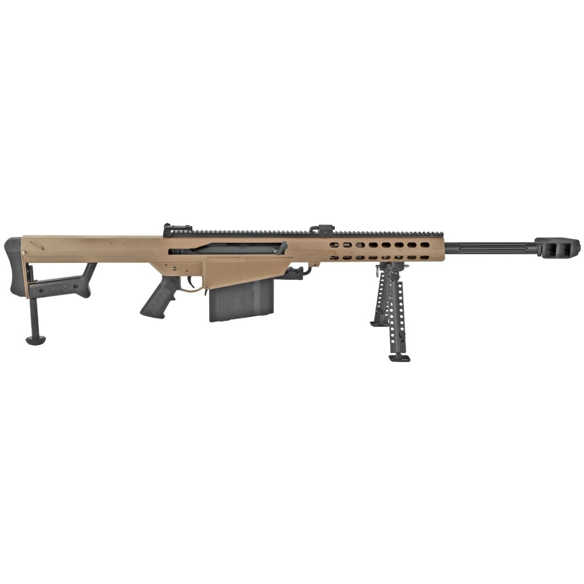 Barrett 82A1 50BMG Semi-Automatic Rifle, FDE - 14030 - Barrett