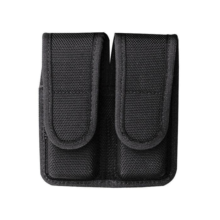 Bianchi Model 7302H AccuMold Double Magazine Pouch Fits Walther PP/PPK, Black - Bianchi
