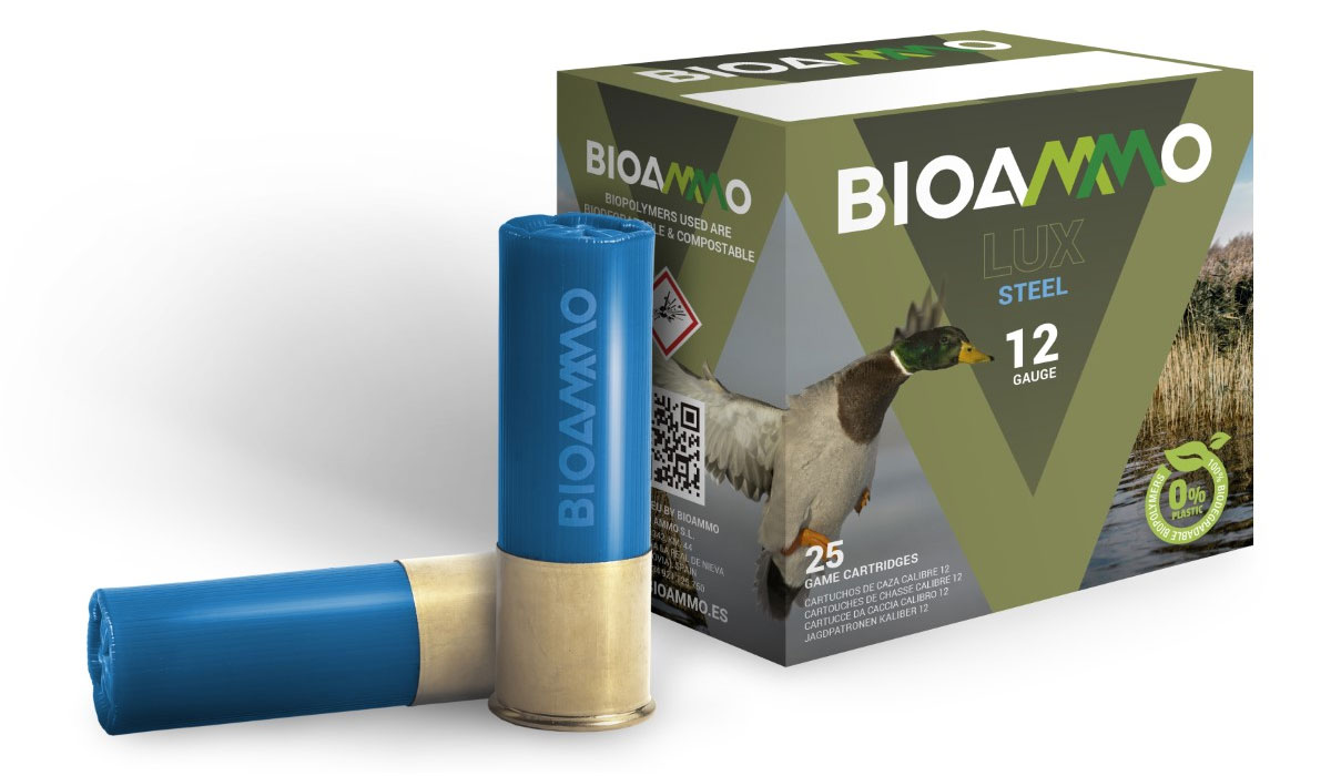 BioAmmo Lux Steel 1 1/8 oz #3 Shot 12 Gauge Ammunition, 25 Rounds - BLS32-30 - Bioammo