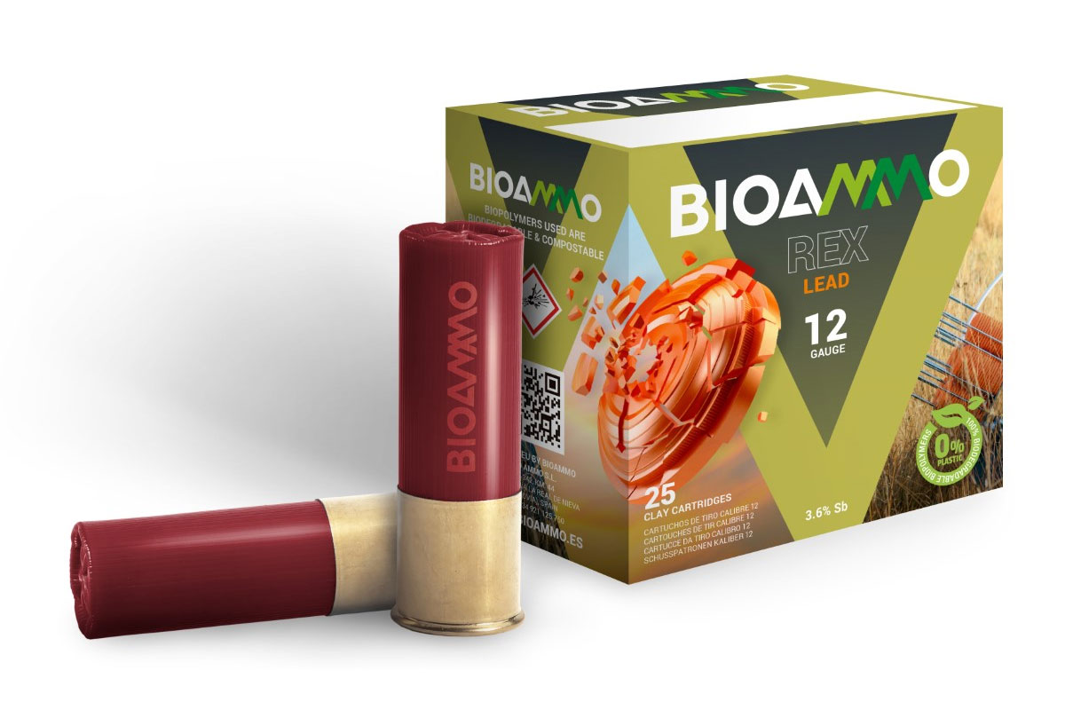 BioAmmo Rex Lead 1 oz #7.5 Shot 12 Gauge Ammunition, 25 Rounds - BR28-75 - Bioammo