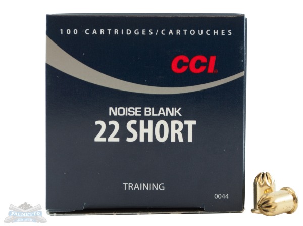 CCI .22 Long/Short/Long Rifle Noise Blank Cartridges 50rds - 0044 - Cci