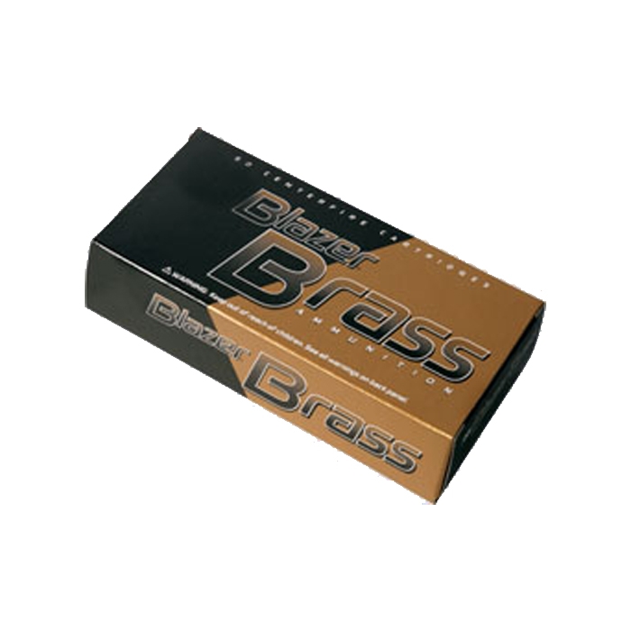 CCI Blazer Brass 9mm Ammo 147 Grain FMJ 50rds - 5203 - Cci