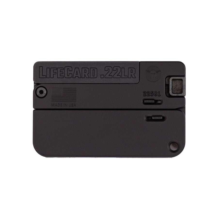 Trailblazer Firearms LifeCard .22LR 2.50" 1rds, Black - Trailblazer Firearms