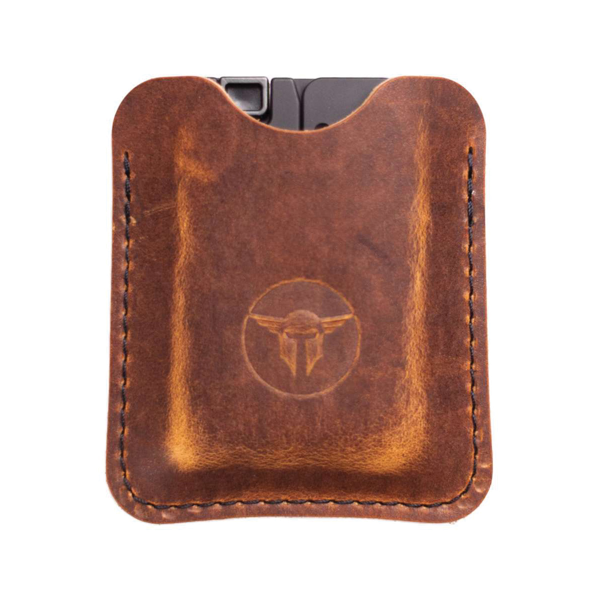 Trailblazer Firearms LifeCard Pocket Holster Ambidextrous Leather, Brown - Trailblazer Firearms