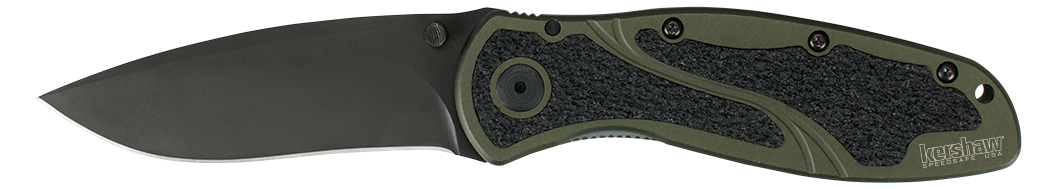 Kershaw Blur Folding Knife, Olive Black - Kershaw