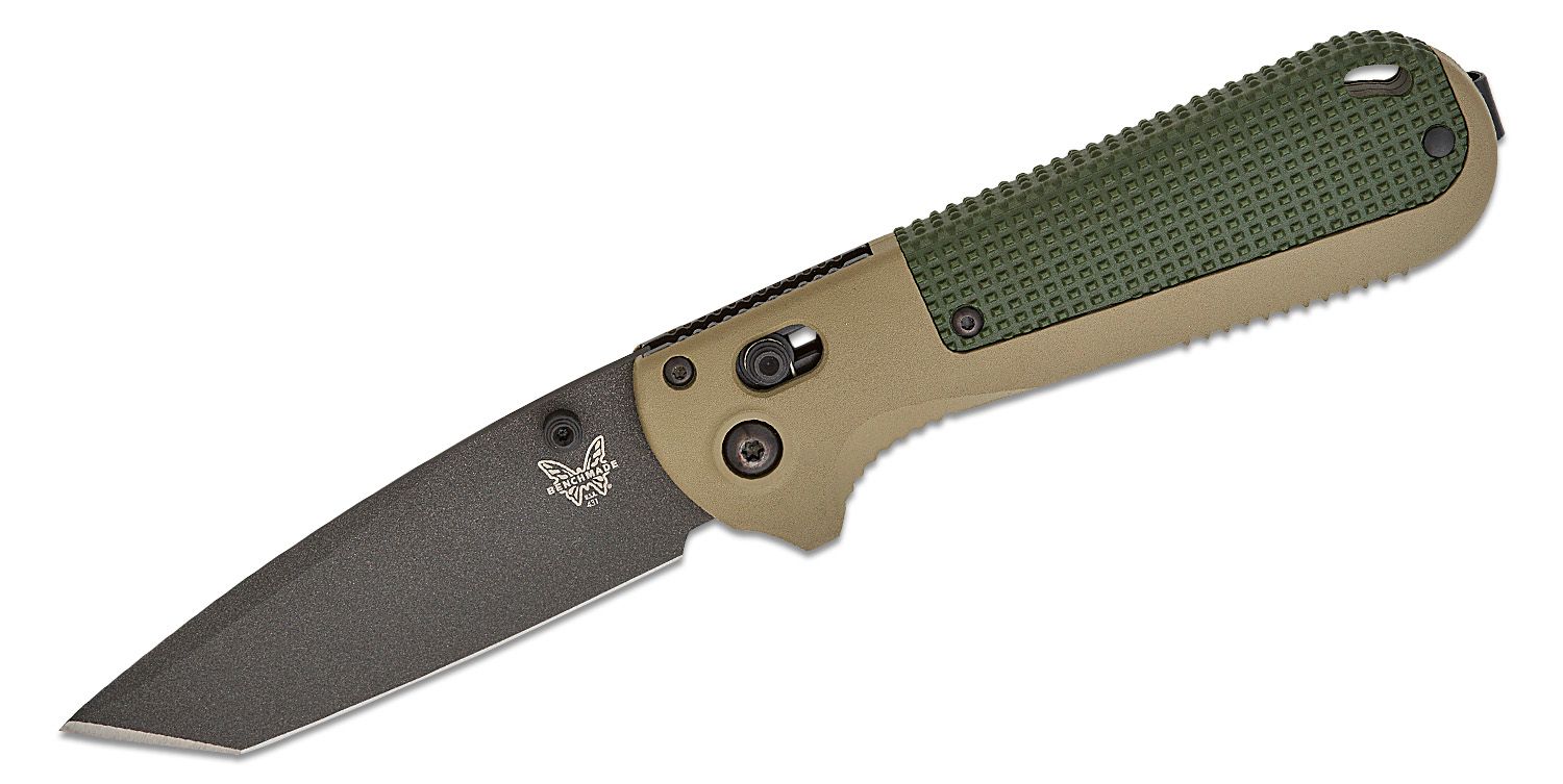 Benchmade Redoubt Folding Tanto Knife, Forest/Ranger Green - 431BK-1 - Benchmade