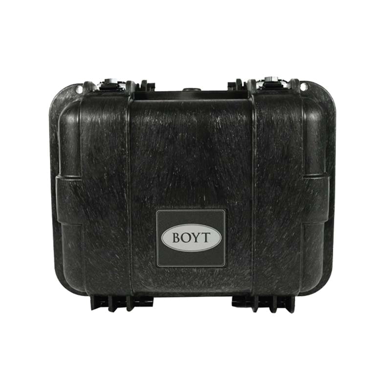Boyt H15 Compact 16.50" Double Handgun/Accessory Case, Black - Boyt