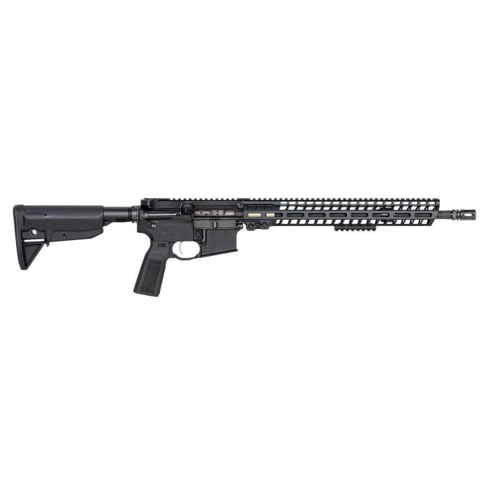 Geissele Automatics Border Patrol 16" 5.56 NATO Railed Rifle, Black - Geissele